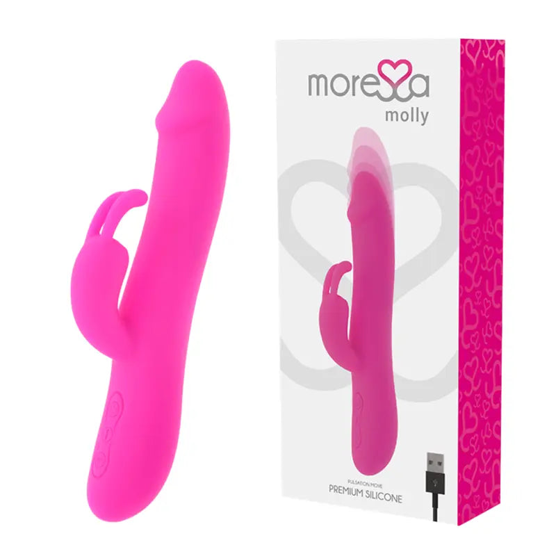 MORESSA - MOLLY IMPULSOR UP&DOWN Y POTENTE VIBRACIÓN PREMIUM SILICONE RECARGABLE MORESSA