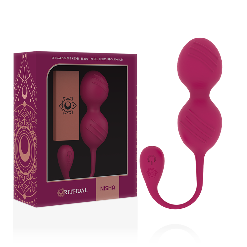 RITHUAL - NISHA BOLAS KEGEL RECARGABLES VIBRADORAS ORQUIDEA RITHUAL