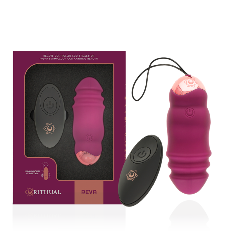 RITHUAL - REVA HUEVO CONTROL REMOTO SISTEMA UP&DOWN + VIBRACIÓN RITHUAL