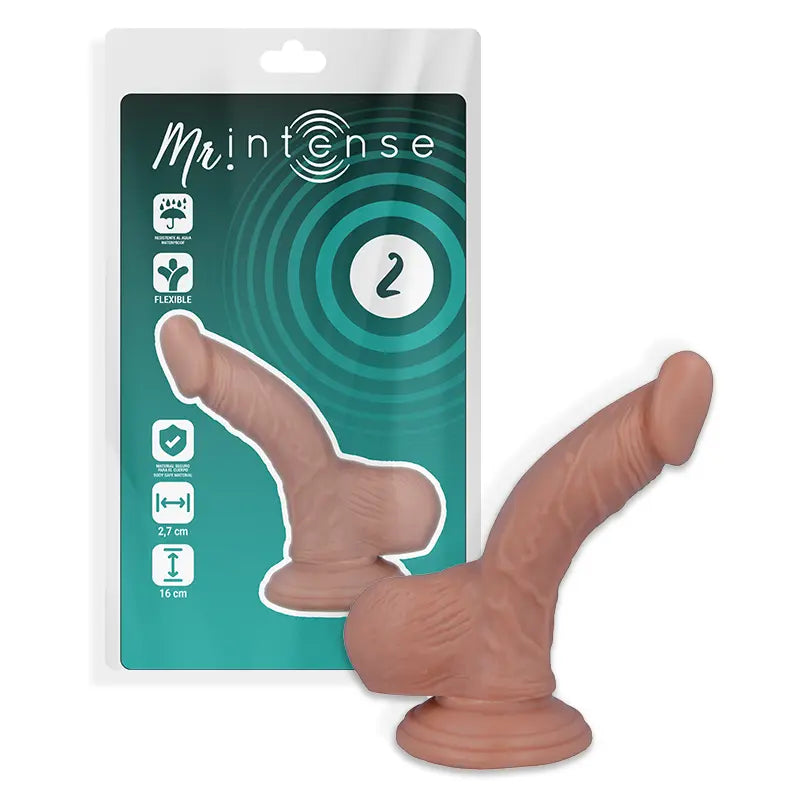 MR INTENSE - 2 PENE REALISTICO 16 CM -O- 2.7 CM MR. INTENSE