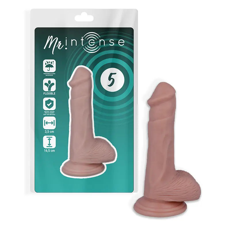 MR INTENSE - 5 PENE REALISTICO 16.5 CM -O- 3.5 CM MR. INTENSE