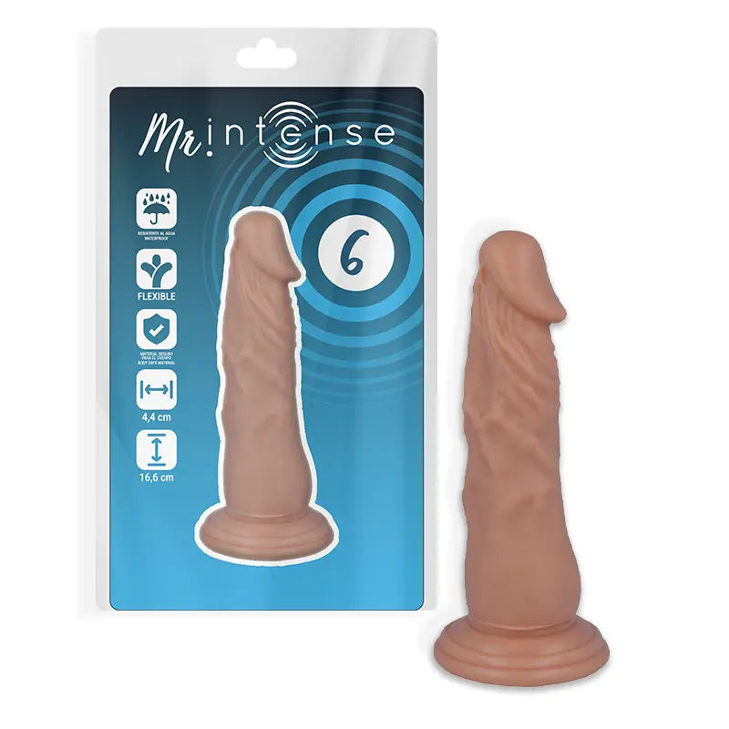 MR INTENSE - 6 PENE REALISTICO 16.6 CM -O- 4.4 CM MR. INTENSE