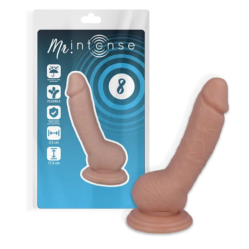 MR INTENSE - 8 PENE REALISTICO 17.6 CM -O- 3.5 CM MR. INTENSE