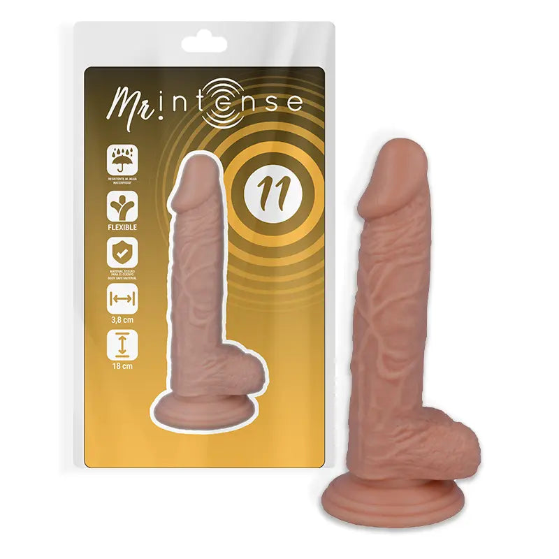 MR INTENSE - 11 PENE REALISTICO 18 CM -O- 3.8 CM MR. INTENSE