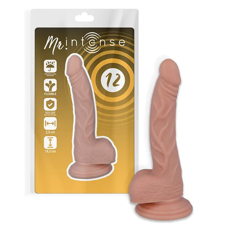 MR INTENSE - 12 PENE REALISTICO 18.2 CM -O- 2.5 CM MR. INTENSE