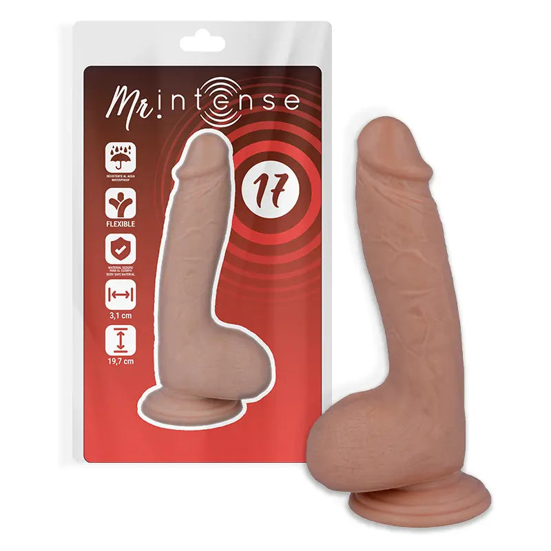MR INTENSE - 17 PENE REALISTICO 19.7 CM -O- 4.1 CM MR. INTENSE
