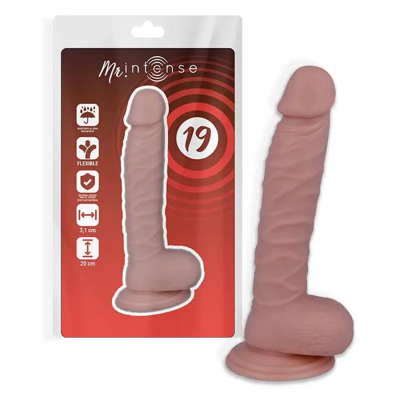 MR INTENSE - 19 PENE REALISTICO 20 CM -O- 3.1 CM MR. INTENSE