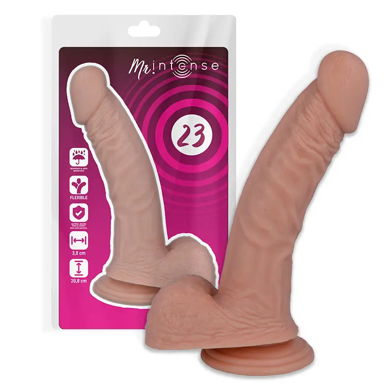 MR INTENSE - 23 PENE REALISTICO 20.8 CM -O- 3.8 CM MR. INTENSE