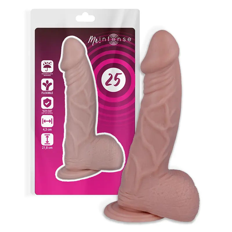 MR INTENSE - 25 REALISTIC COCK 21.8 CM -O- 4.3 CM MR. INTENSE