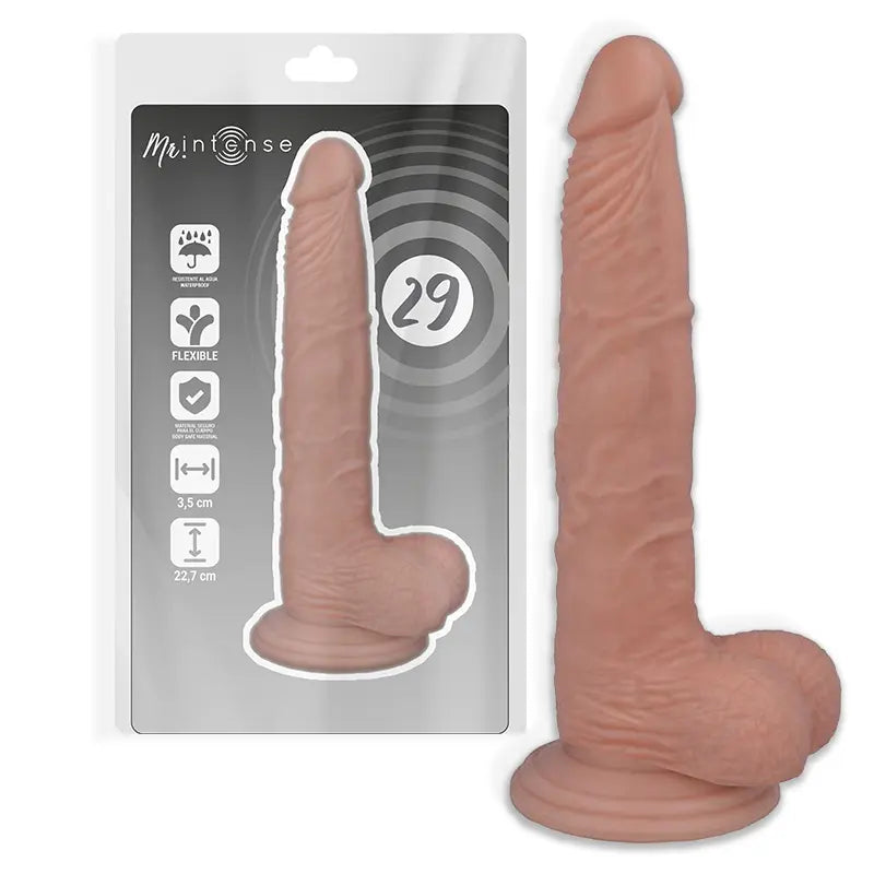 MR INTENSE - 29 PENE REALISTICO 22.7 CM -O- 3.5 CM MR. INTENSE