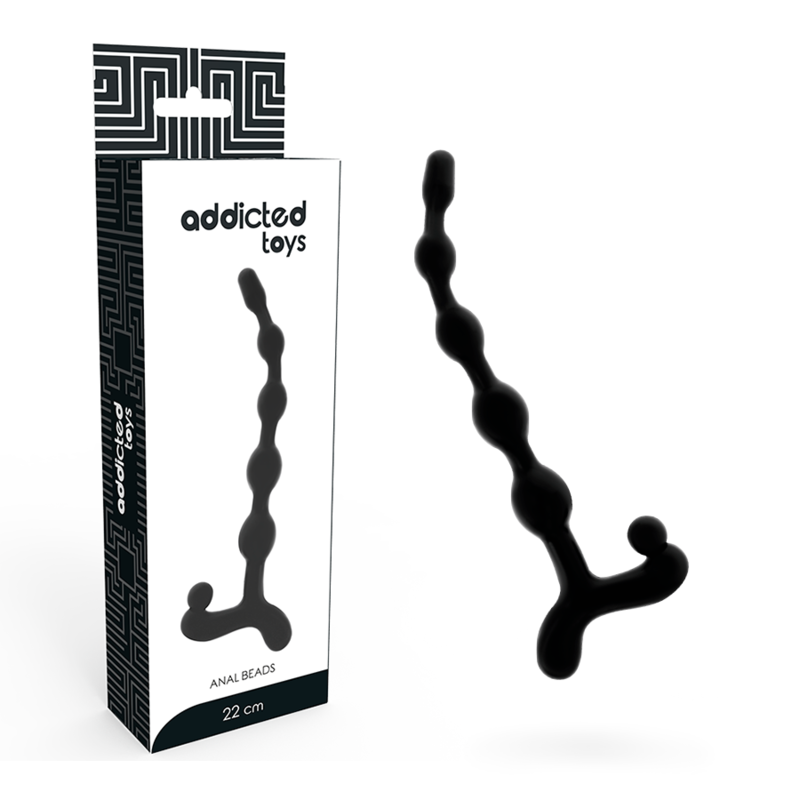 ADDICTED TOYS - BOLAS ANALES 22 CM NEGRO ADDICTED TOYS