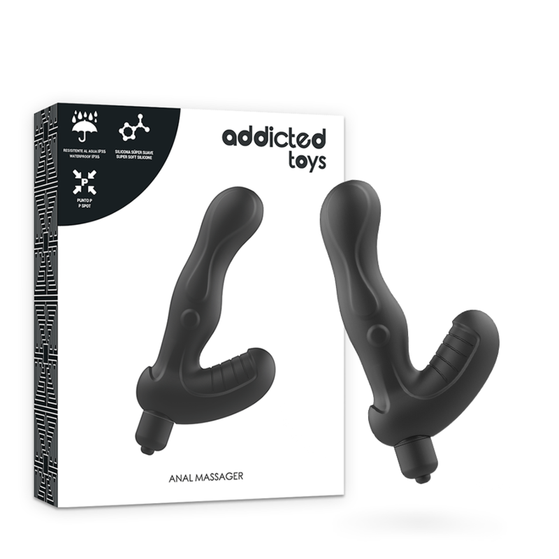 ADDICTED TOYS - ESTIMULADOR ANAL PROSTATA SILICONA P-SPOT VIBE ADDICTED TOYS