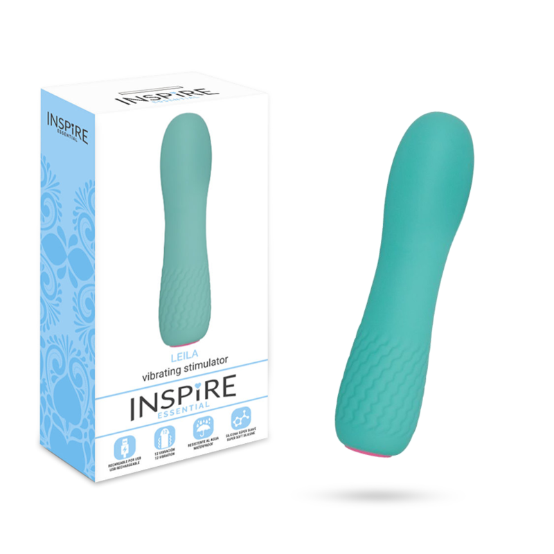 INSPIRE ESSENTIAL - LEILA VIBRADOR TURQUESA INSPIRE ESSENTIAL