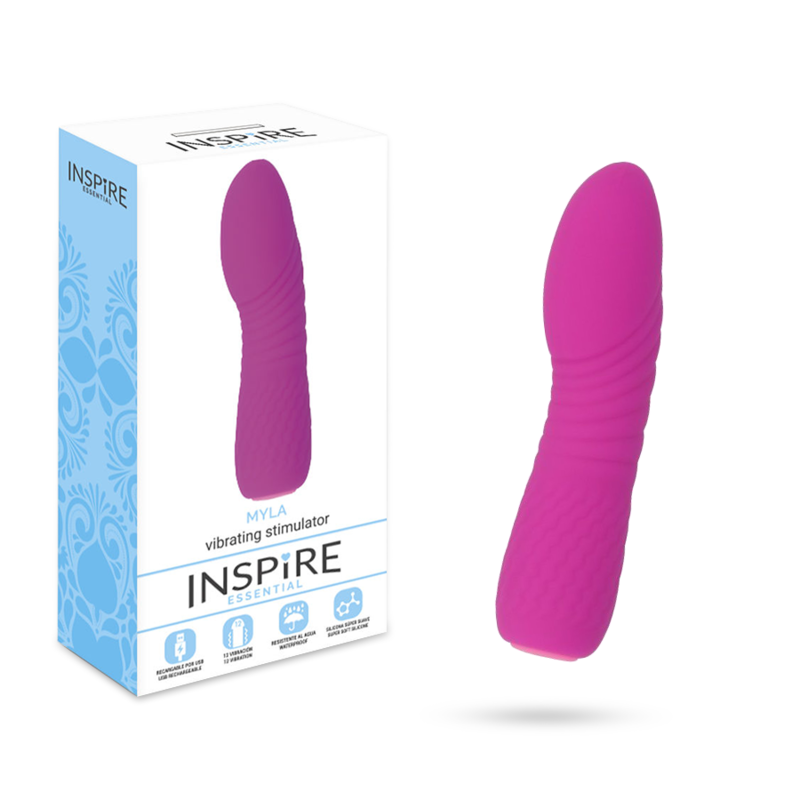INSPIRE ESSENTIAL - MYLA VIBRADOR LILA INSPIRE