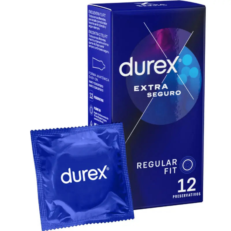 DUREX - EXTRA SEGURO 12 UNIDADES DUREX CONDOMS