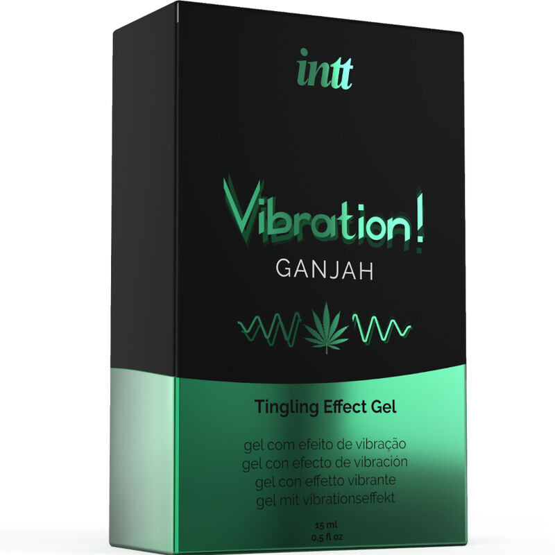 INTT - POTENTE ESTIMULANTE ÍNTIMO GEL VIBRADOR LIQUIDO CANNABIS 15ML INTT UNISEX AROUSAL GEL