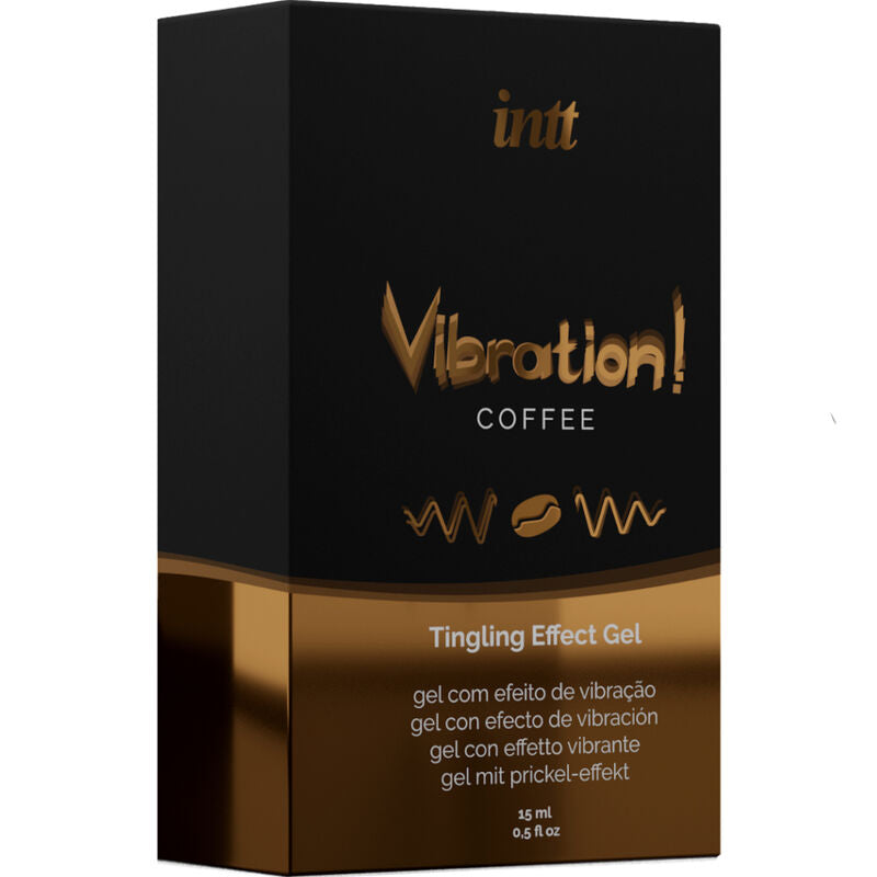 INTT - POTENTE ESTIMULANTE ÍNTIMO GEL VIBRADOR LIQUIDO CAFÉ 15ML INTT UNISEX AROUSAL GEL