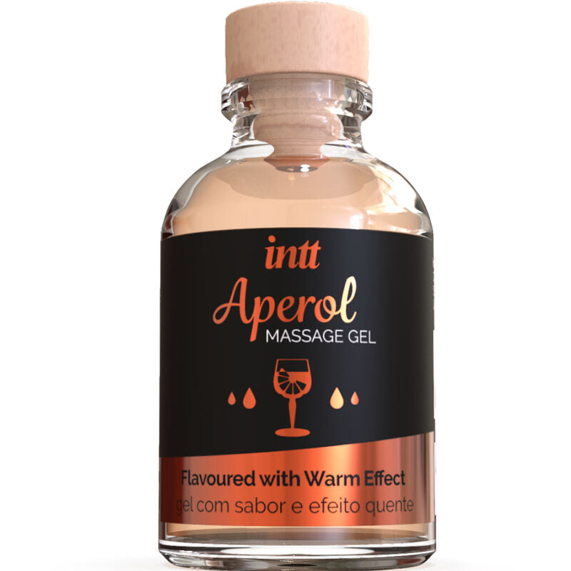 INTT MASSAGE & ORAL SEX - GEL DE MASAJE APEROL EFECTO CALOR INTENSO INTT MASSAGE & ORAL SEX