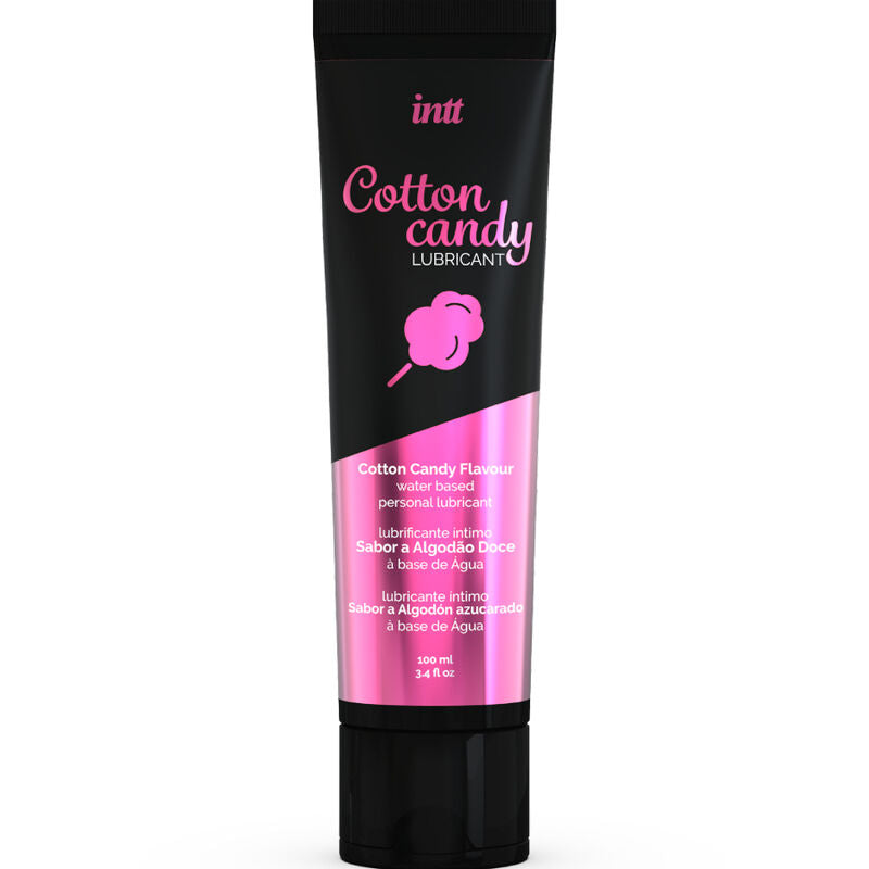 INTT LUBRICANTS - LUBRICANTE ÍNTIMO BASE AGUA DELICIOSO SABOR A ALGODON DULCE INTT LUBRICANTS