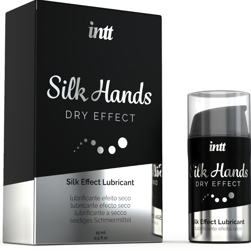 INTT LUBRICANTS - SILK HANDS LUBRICANTE FORMULA CONCENTRADA DE SILICONA 15 ML INTT LUBRICANTS