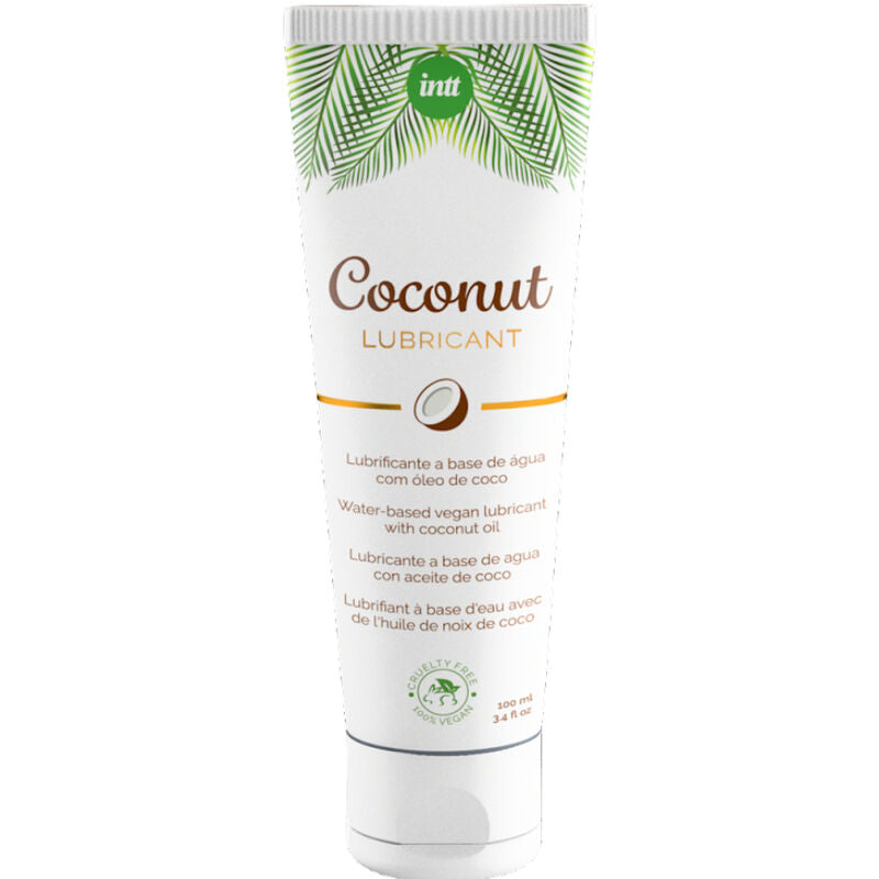 INTT - LUBRICANTE VEGANO A BASE DE AGUA CON SABOR INTENSO A COCO INTT VEGAN LINE