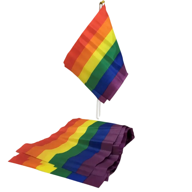 PRIDE - BANDERIN PEQUEÑO BANDERA LGBT PRIDE