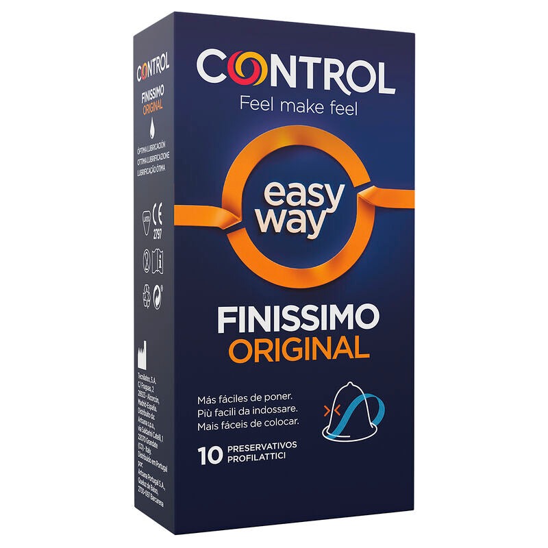 CONTROL - ADAPTA EASY WAY FINISSIMO 10 UNITS CONTROL CONDOMS