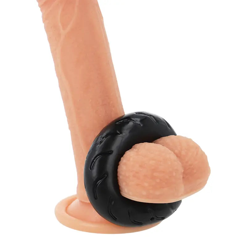 POWERING - SUPER FLEXIBLE Y RESISTENTE ANILLO PENE 5CM PR08 NEGRO POWERING