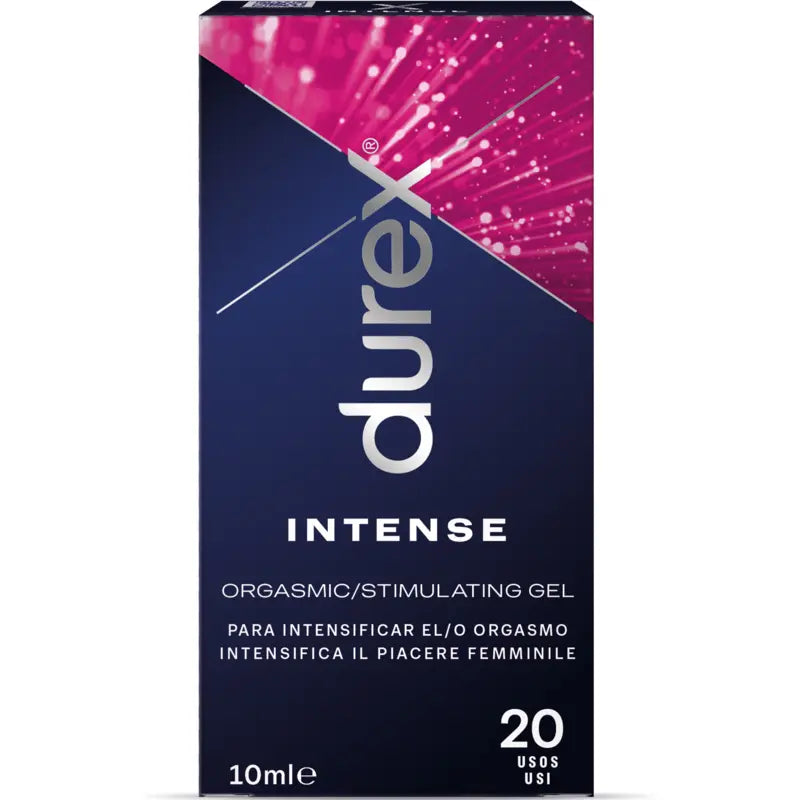 DUREX - GEL LUBRICANTE INTENSE ORGASMIC 10ML DUREX LUBES