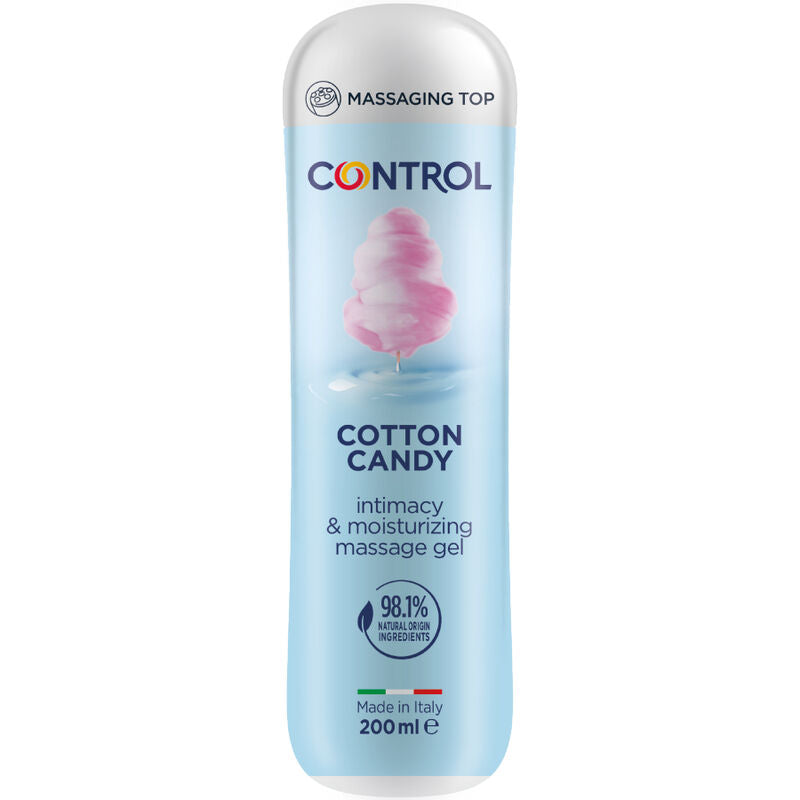 CONTROL - MASAJE GEL 3 EN 1 ALGODÓN DE AZÚCAR 200 ML CONTROL LUBES