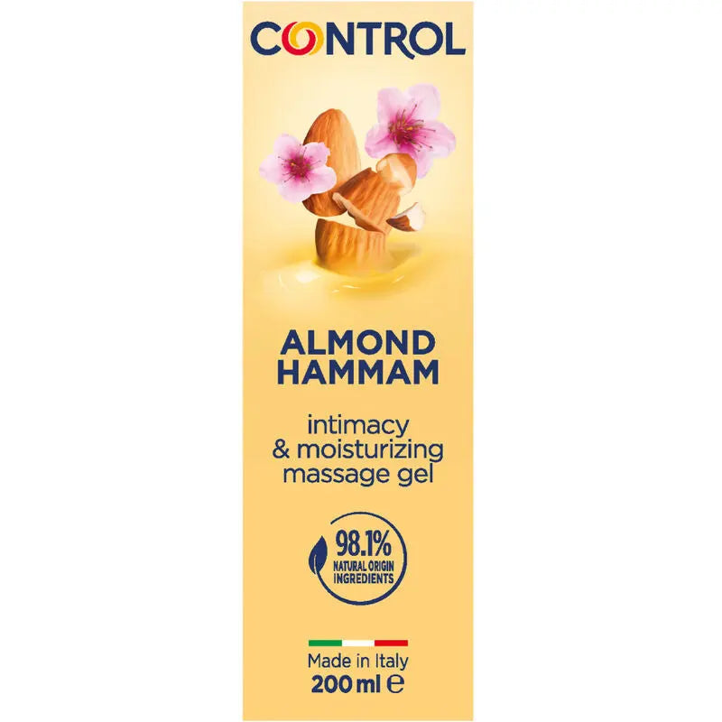 CONTROL - MASAJE GEL 3 EN 1 LECHE DE ALMENDRA 200 ML CONTROL LUBES