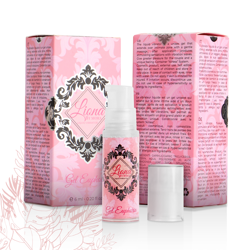 LIONA BY MOMA - VIBRADOR LIQUIDO EUPHORIA GEL 6 ML LIONA BY MOMA