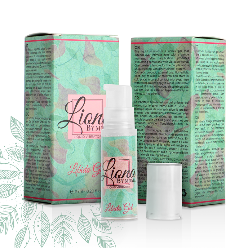 LIONA BY MOMA - VIBRADOR LIQUIDO LIBIDO GEL 6 ML LIONA BY MOMA