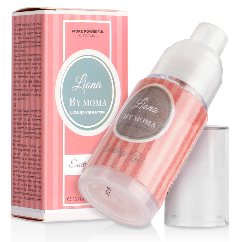 LIONA BY MOMA - VIBRADOR LIQUIDO EXCITING GEL 15 ML LIONA BY MOMA