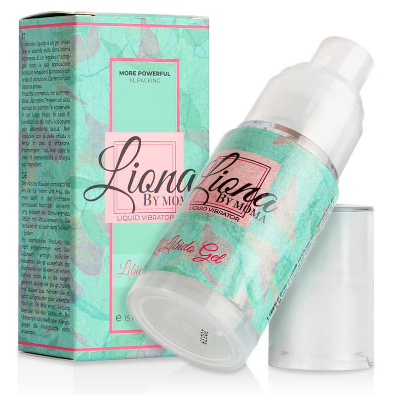 LIONA BY MOMA - VIBRADOR LIQUIDO LIBIDO GEL 15 ML LIONA BY MOMA