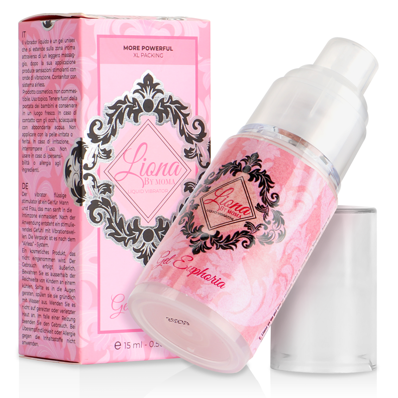 LIONA BY MOMA - VIBRADOR LIQUIDO EUPHORIA GEL 15 ML LIONA BY MOMA