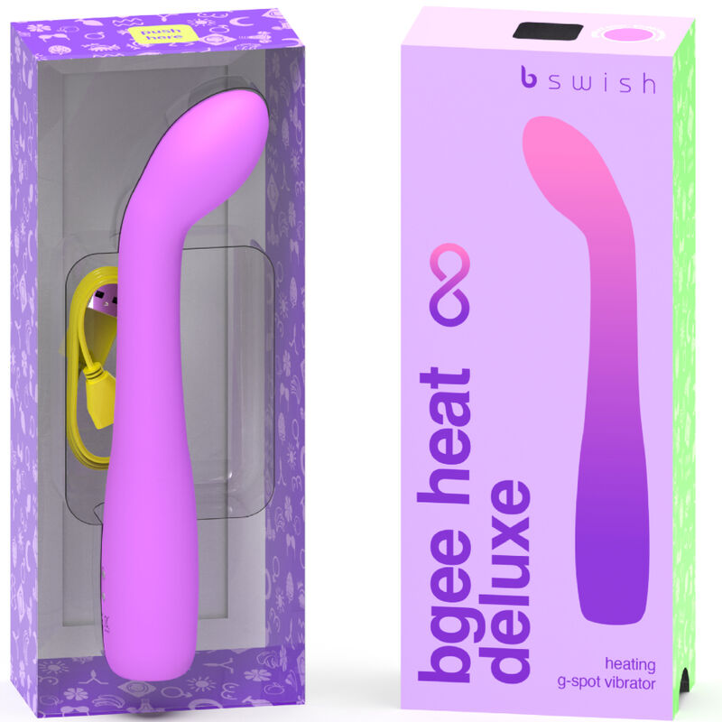 B SWISH - BGEE HEAT INFINITE DELUXE VIBRADOR RECARGABLE SILICONA LAVANDA B SWISH