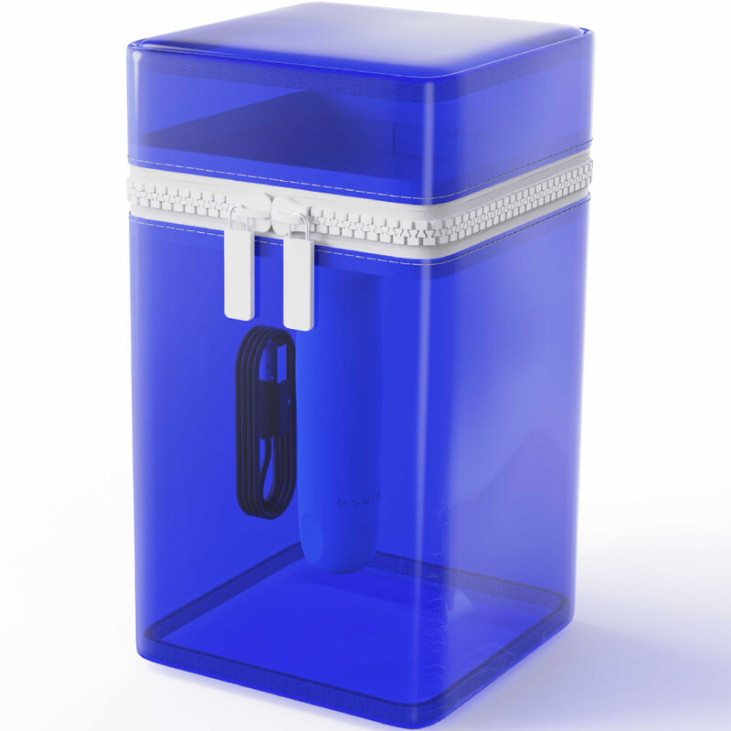 B SWISH - BCUTE CURVE INFINITE CLASSIC EDICION LIMITADA VIBRADOR RECARGABLE SILICONA AZUL B SWISH