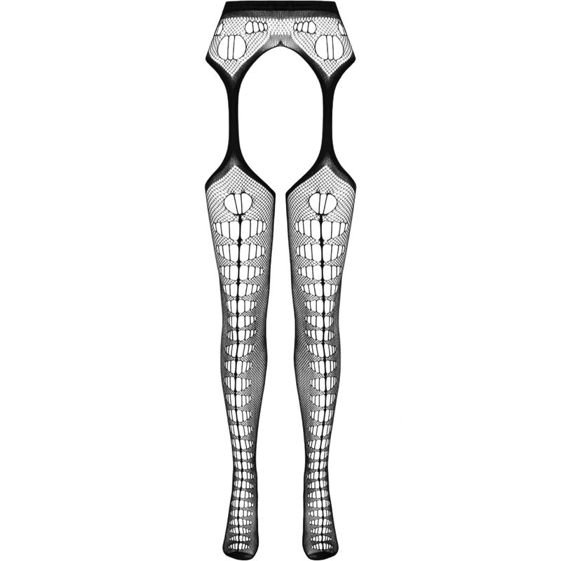 PASSION - ECO COLLECTION BODYSTOCKING ECO S008 ROJO PASSION WOMAN GARTER & STOCK