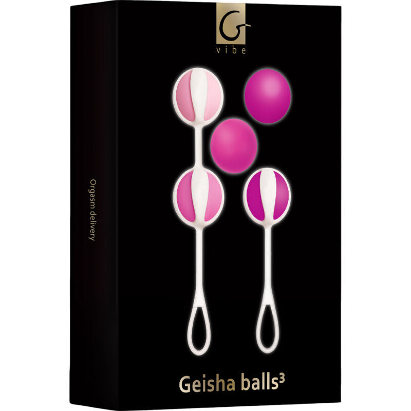 G-VIBE - SET 5 GEISHA BALLS3 ROSA G-VIBE