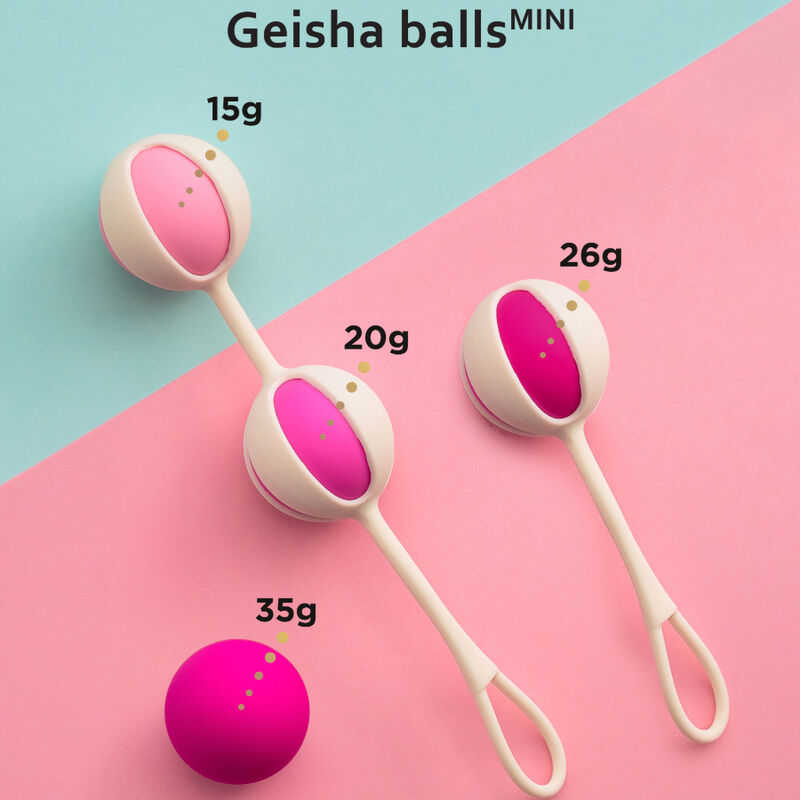 G-VIBE - SET 4 GEISHA BALLS MINI MORADO G-VIBE