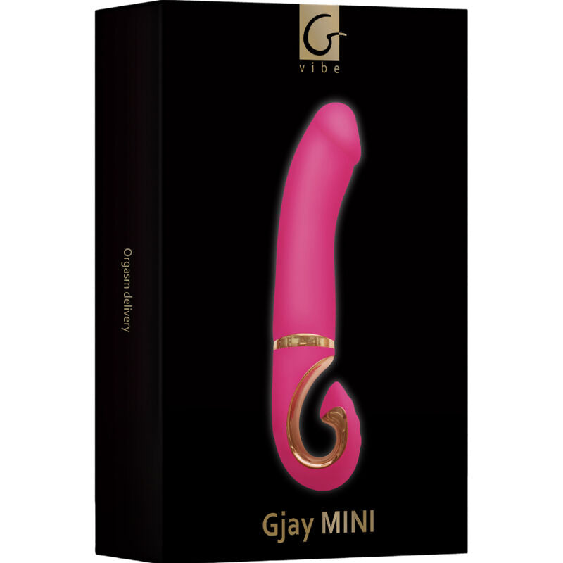 G-VIBE - GJAY MINI VIBRADOR SILICIONA ROSA G-VIBE