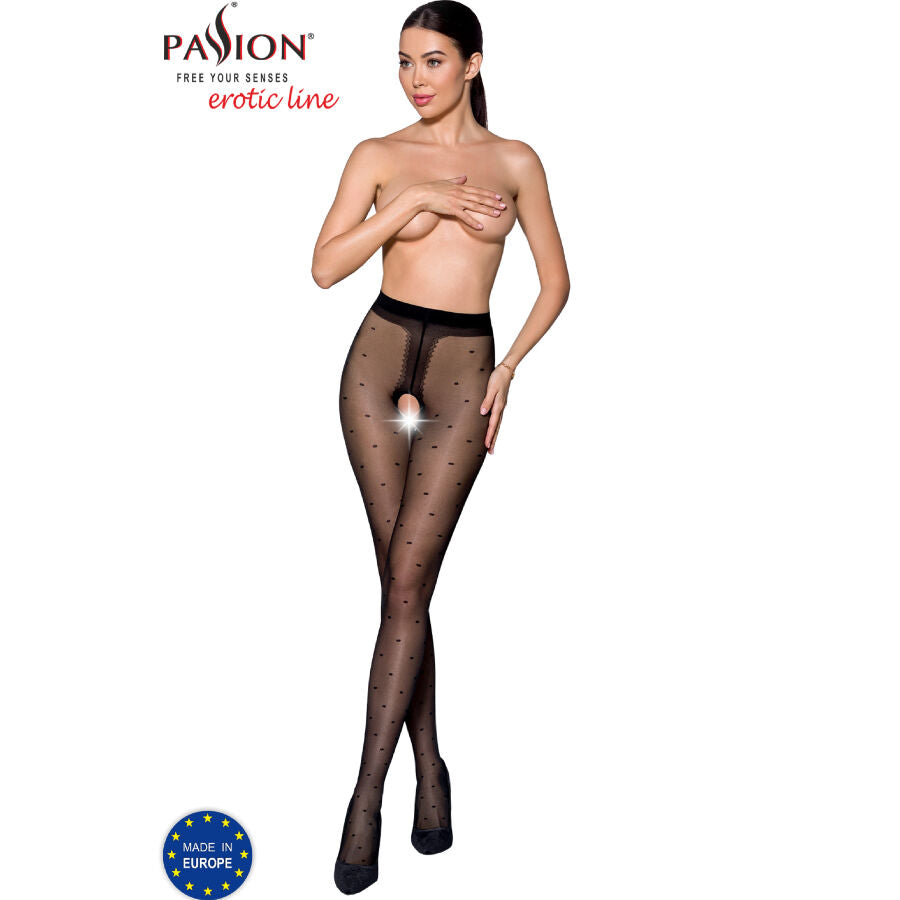 PASSION - TIOPEN 018 MEDIAS NEGRO 1/2 20 DEN PASSION WOMAN GARTER & STOCK