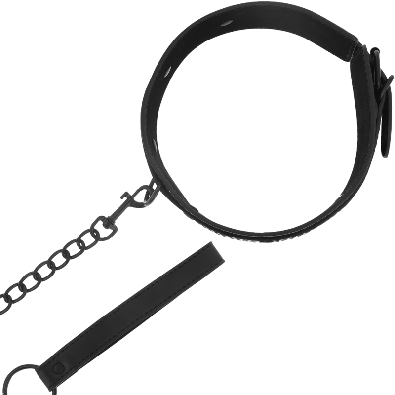 INTENSE - FETISH COLLAR DE CUERO VEGANO INTENSE FETISH