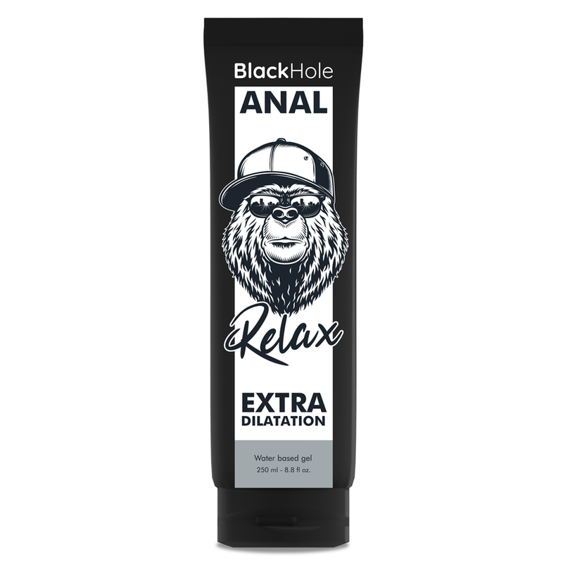 BLACK HOLE - GEL BASE AGUA DILATACION ANAL 250 ML BLACK HOLE