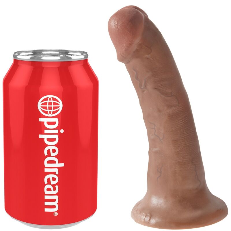 KING COCK - PENE REALISTICO 15 CM CARAMELO KING COCK