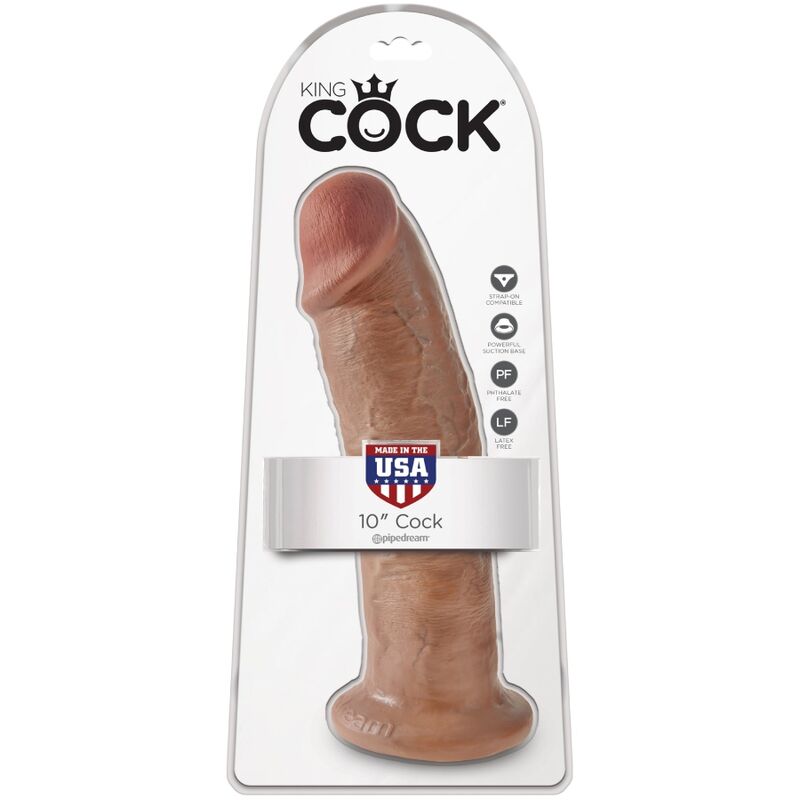 KING COCK - PENE REALISTICO 24 CM CARAMELO KING COCK