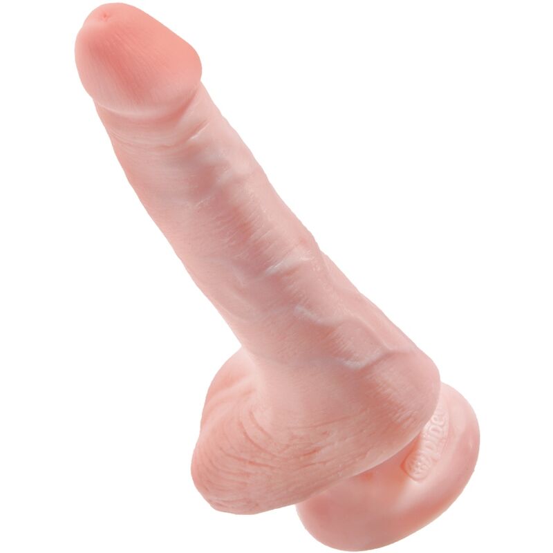 KING COCK - PENE REALISTICO CON TESTICULOS 13.5 CM NATURAL KING COCK