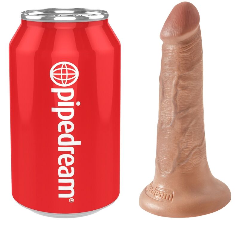 KING COCK - PENE REALISTICO 12 CM CARAMELO KING COCK