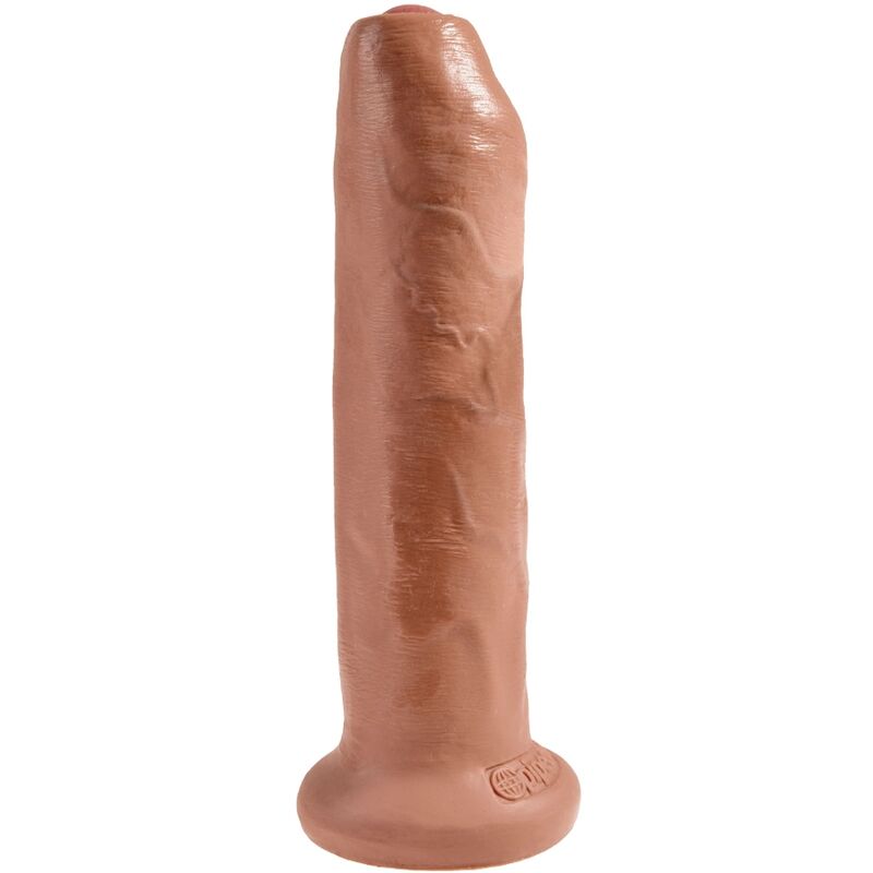 KING COCK - PENE REALISTICO CON PREPUCIO 17.8 CM CARAMELO KING COCK